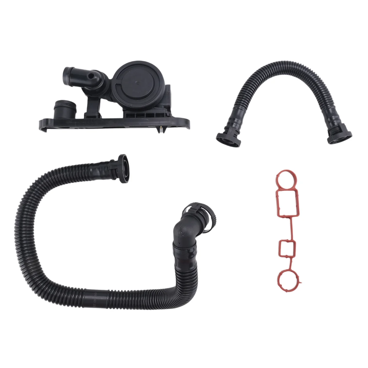 

1 Set PCV Crankcase Control Ventilation Valve Hose Gasket for Audi VW Golf Passat 06F129101K 06F103235 06F103221E