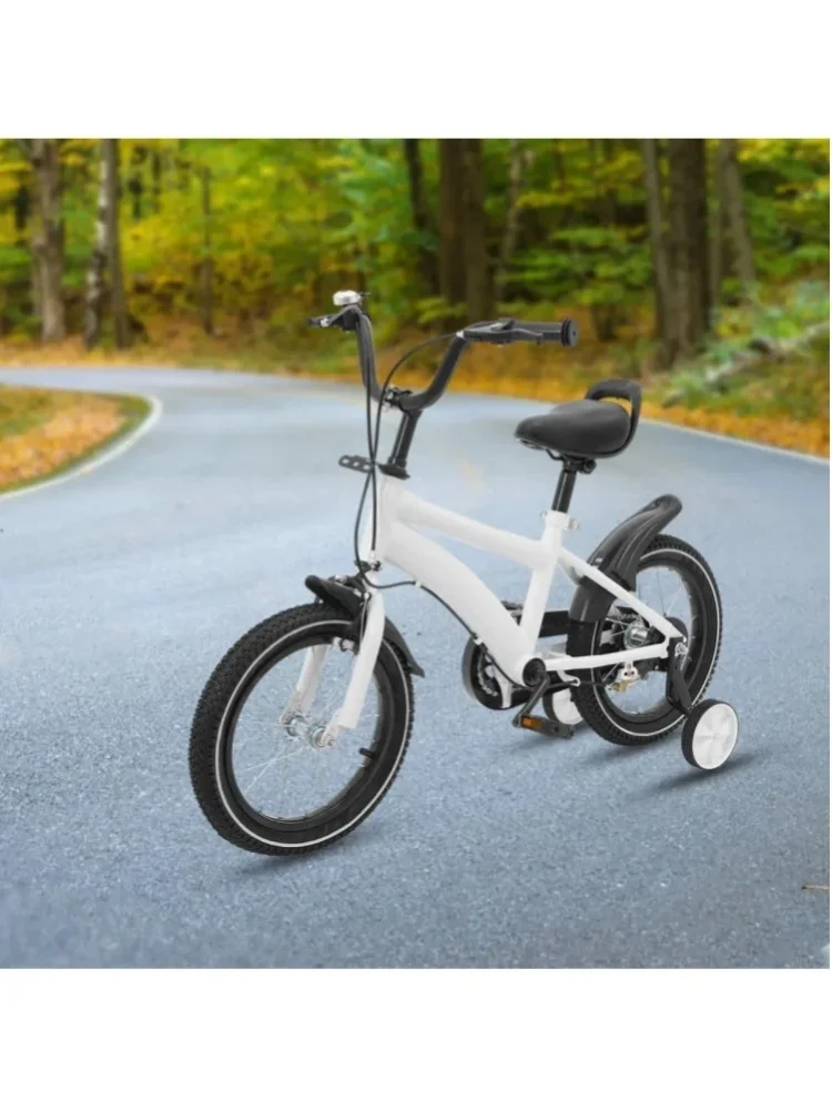 AliExpress NONE Children’s Bicycle, 14 Inch White Kids Bike, Lightweight Commuter, Durable Frame, Easy Control, Suitable for Boys and Girls