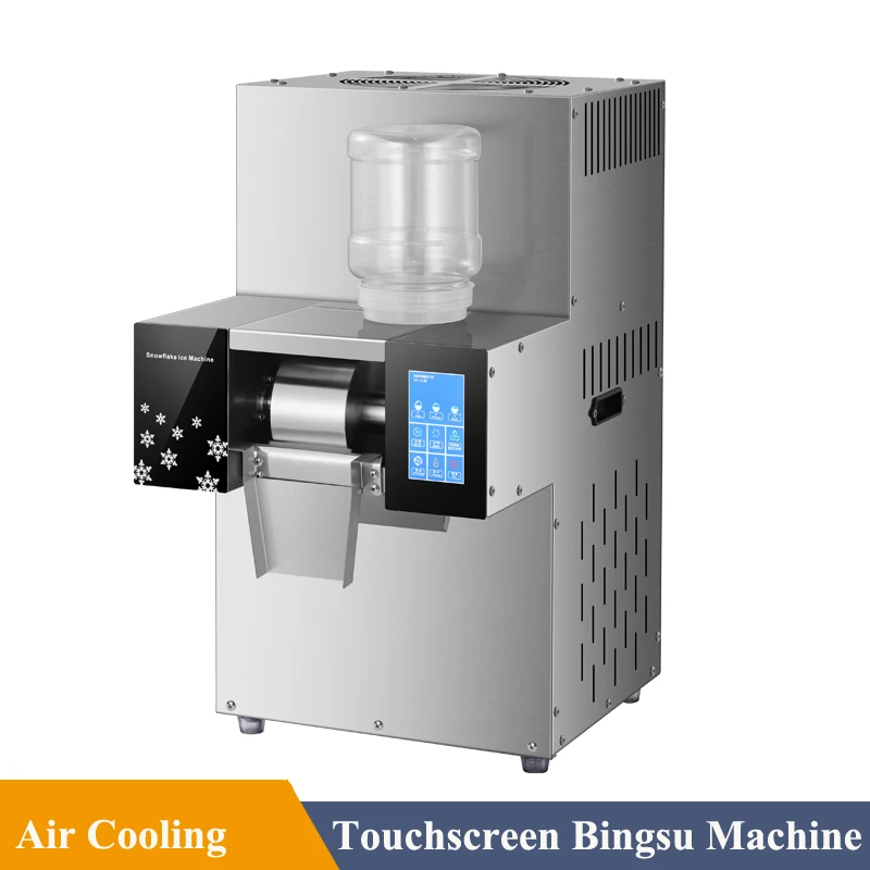 

Commercial Korea Bingsu Machine 250kg/24H Air Cooling Touch Screen Control Snow Ice Maker Shaver Machine Snowflake Ice Machine