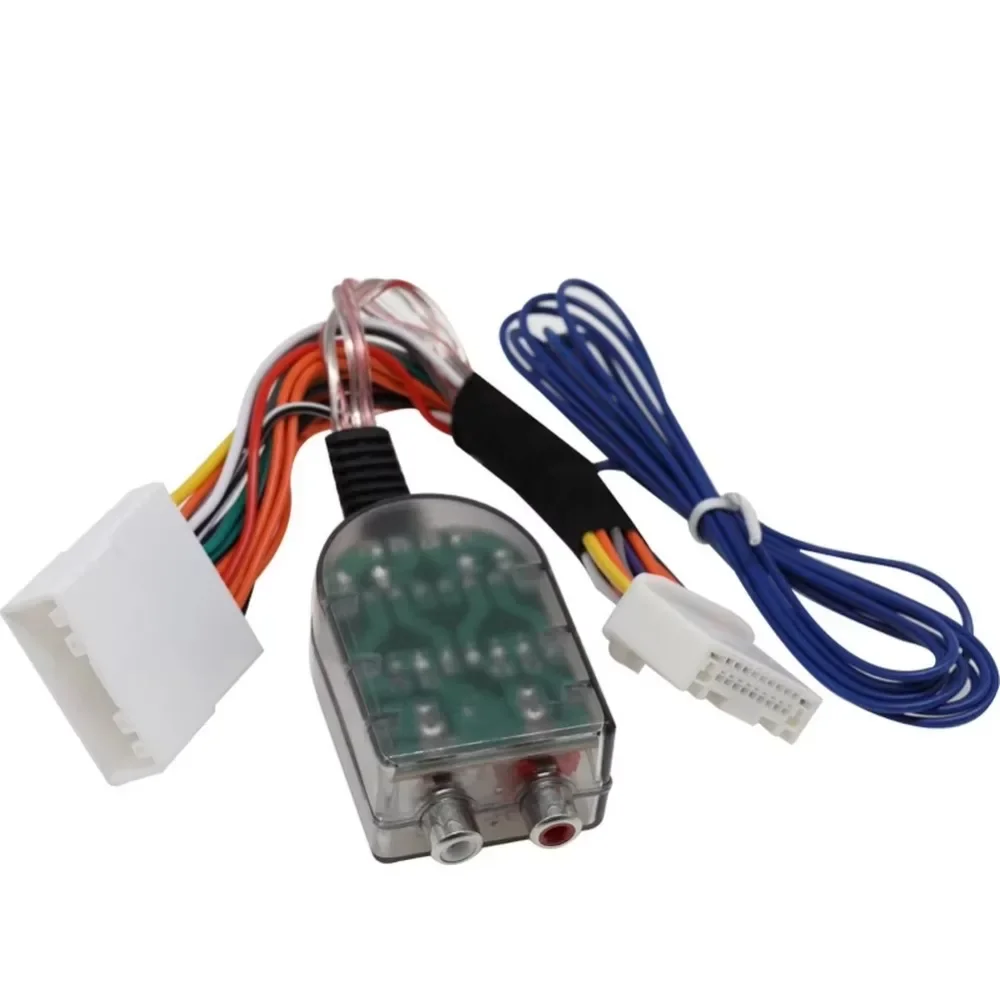Wiring Harness Adapter High/Low Input For Nissan Subwoofer Installation 2007-2020 Compatibility with For amplifier Replacement