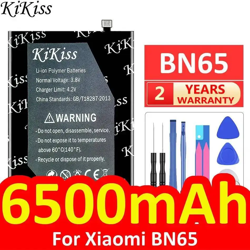 

Premium Replacement High Performance For Xiaomi BN65 6500Mah Mobile Phone Battery