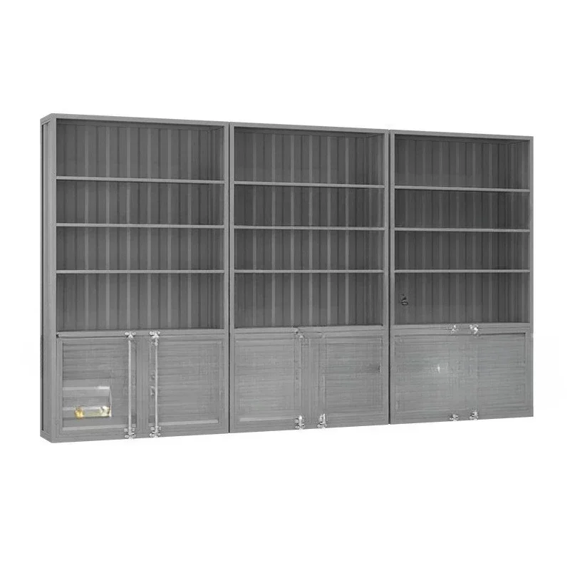 Industrial style display cabinet, figure locomotive display cabinet