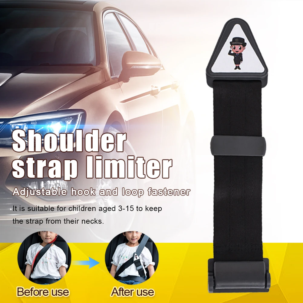 

Car Child Seat Belt Retainer Adjustment And Fixation Anti-stroke Belt Children Shoulder Guard Buckle Seatbelt Adjuster For Kids