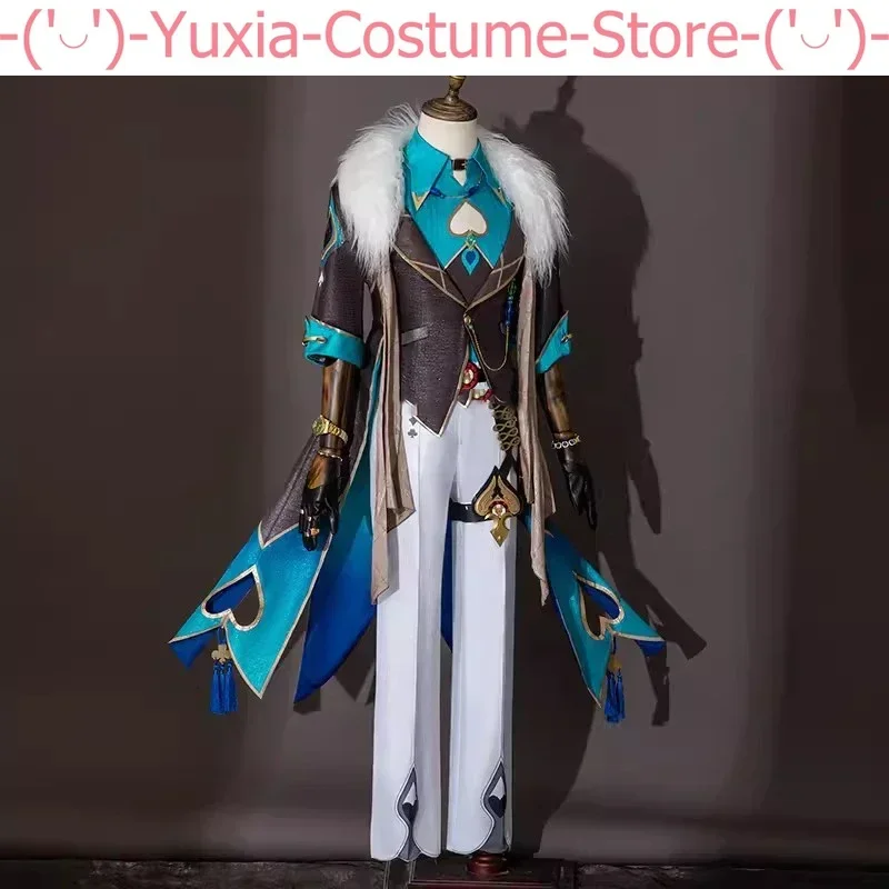 Honkai: Star Rail Aventurine Cosplay Costume Cos Game Anime Party Uniform Hallowen Play Role Clothes Clothing