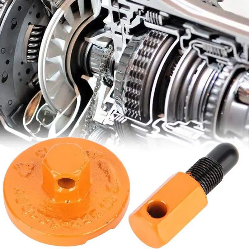 Chainsaw Clutch Removal Tools, Piston Stop Clutch Flywheel Disassembly Wrench Chain Saw Clutch Removal Disassembly Tool