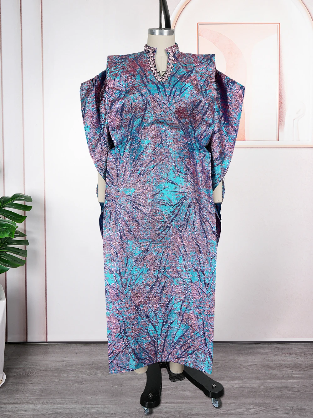 2025 African Dress For Women Traditional Africa Clothing Dashiki Outfits Party Evening Gown Plus Size Kaftan Dubai Muslim Abayas