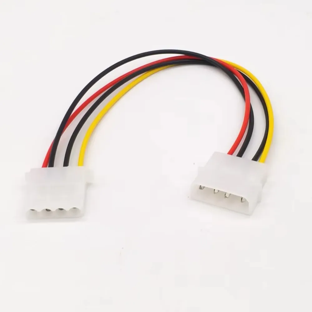 4Pin Molex Power Extension Cable Male to Female IDE Large 4Pin Power Adapter Extend Cord for HDD Optical Drive 20cm/30CM/50cm