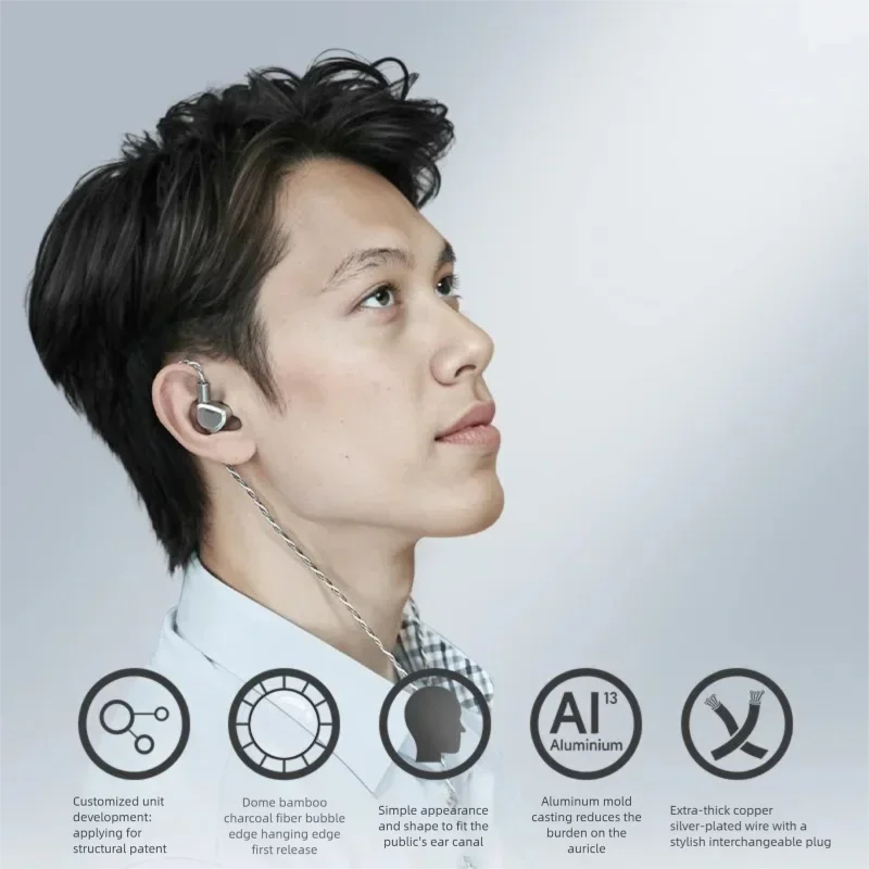 

CHEER DEER Wind 10mm Dynamic Driver IEMs HiFi Earphone Replaceable Cable Tunable 3.5mm 4.4mm Plug in Ear Monitor