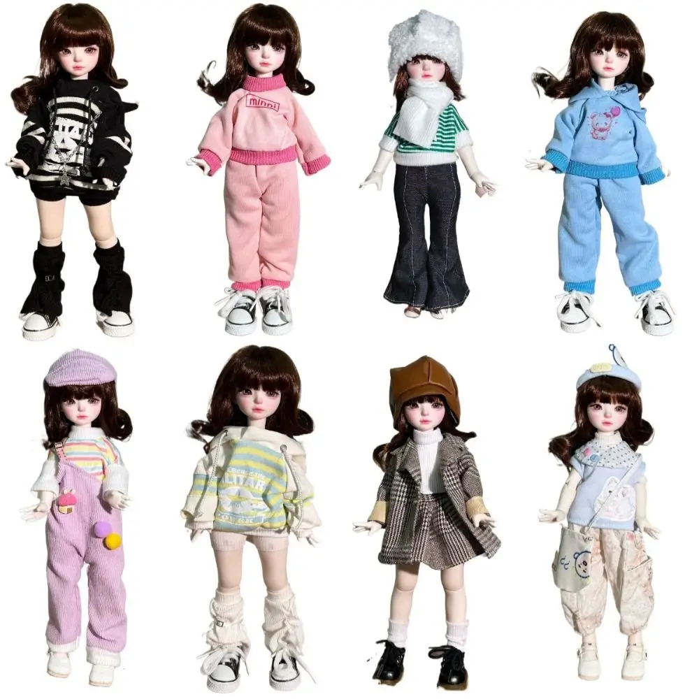 Różne Style 1/6 BJD Lalka 23cm 1/6 BJD Spódnica Ręcznie Robiona Wymienna Odzież dla Lalki 30cm DIY Ubranka dla Lalki Ogólne Ubrania dla Lalki Bawełniana Lalka