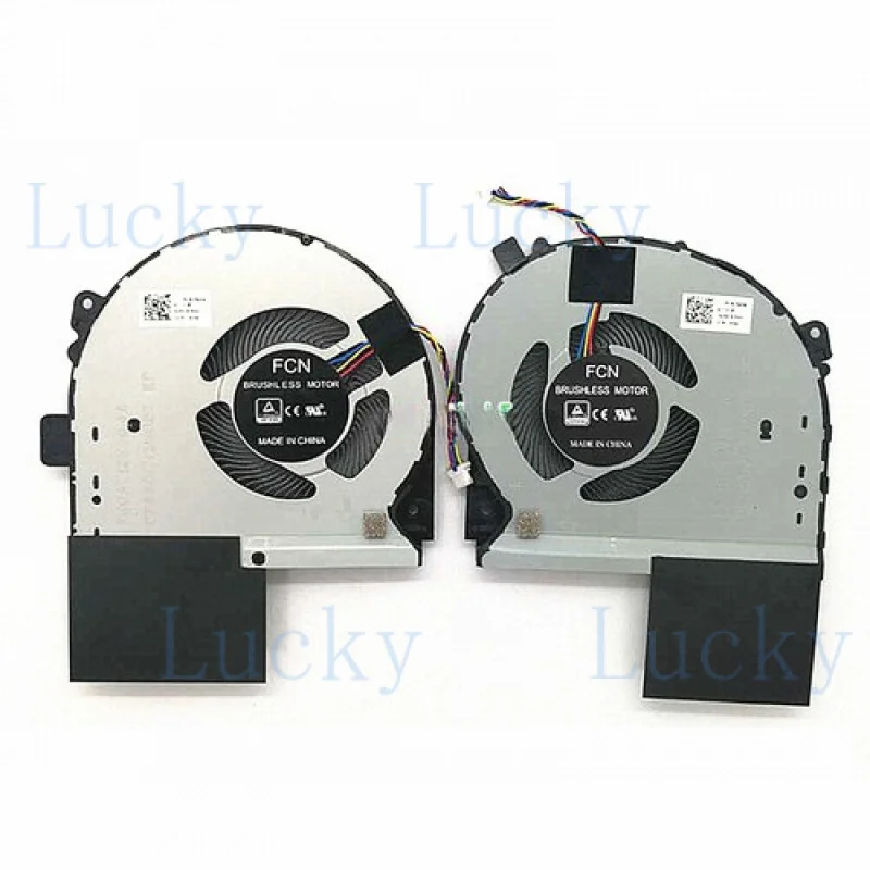 f   New  for Asus ROG Strix GL703GS GL703GS-DS74 GL703GM CPU & GPU Cooling Fan 12V