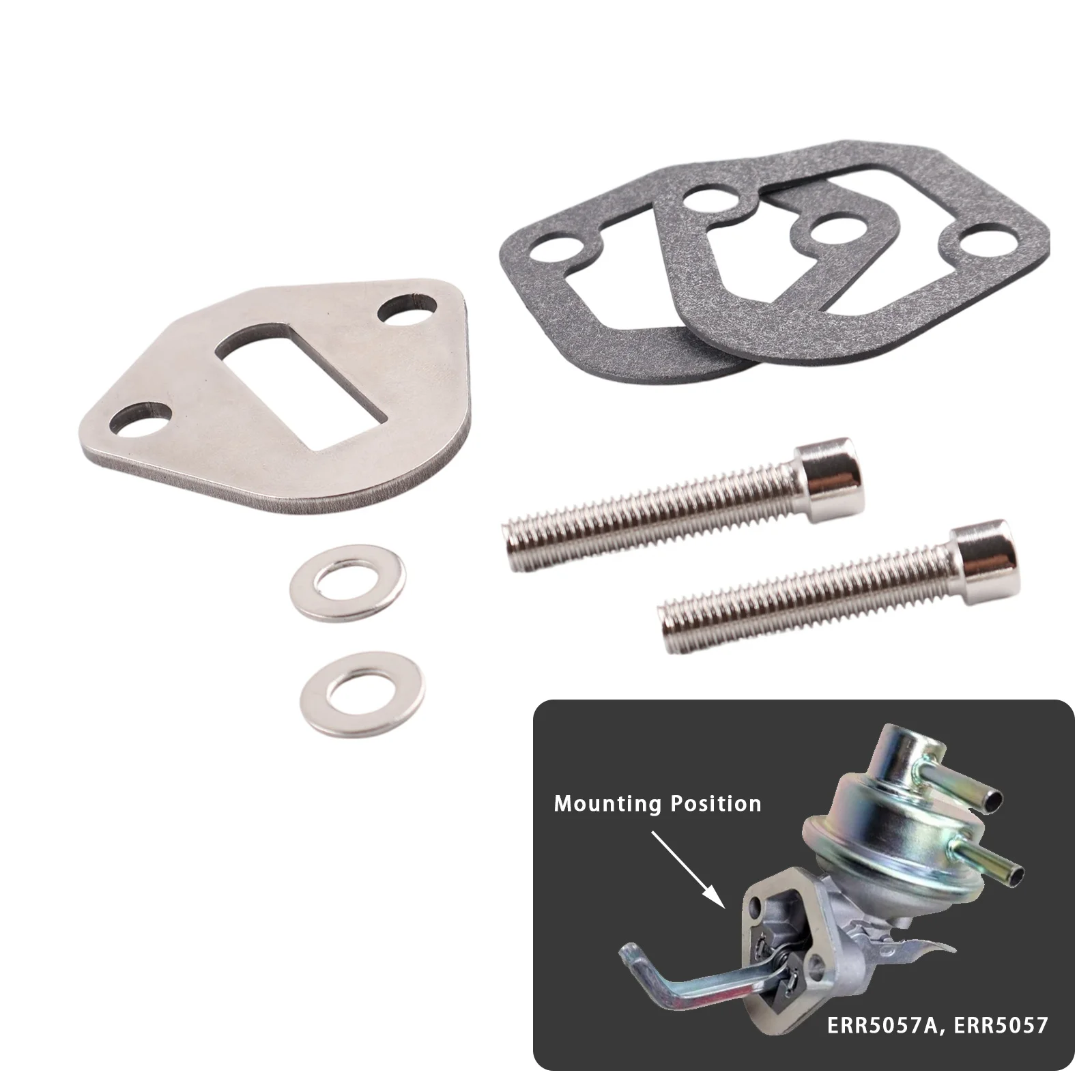 Lift Pump Spacer Kit Fixes Stiff Priming Issue, Reduce Mechanical Wear for Land Rover Defender Discovery 1 Range Rover Classic