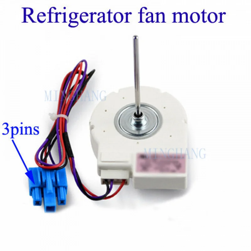 M   Refrigerator DC Fan Motor 3pins For Haier BCD-571WDPF/BCD-649WDGK Refrigerator