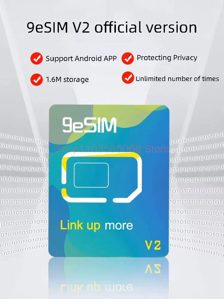 

9eSIM V2 Version Write Card Esim to Sim Physical Card Advanced Version Card Reader Supports Reading and Writing 5ber Cards
