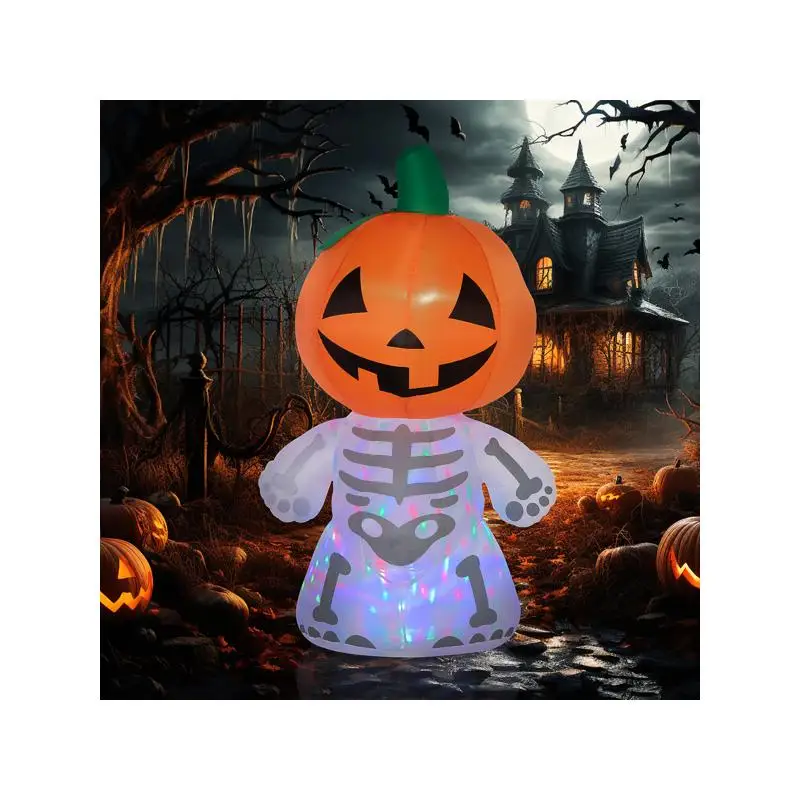 

Жуткий надувной декор двора на Хэллоуин для праздников на свежем воздухе