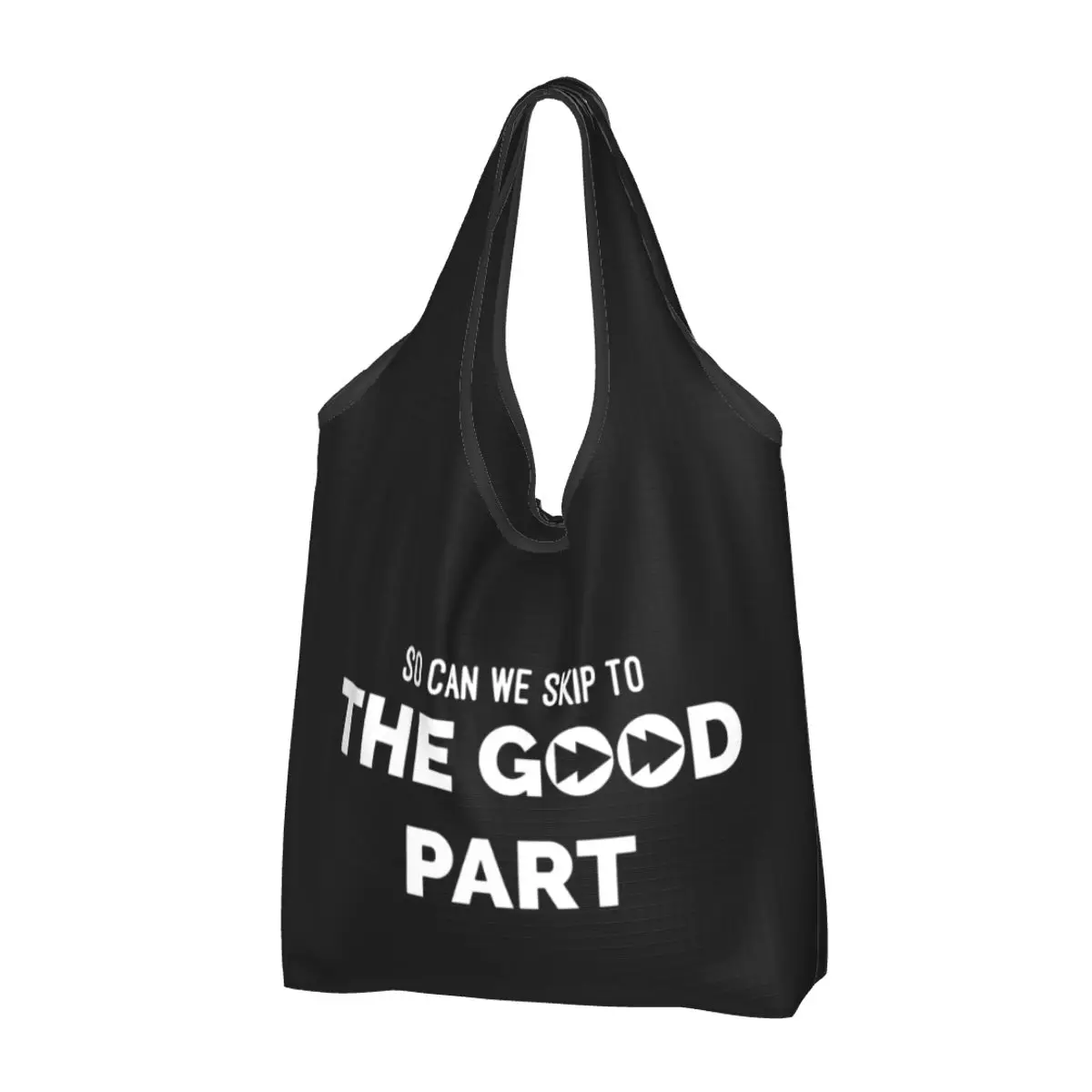 Reusable AJR Rock Shopping Bags for Groceries Foldable So Can We Skip To The Good Part Grocery Bags Washable Large Tote Bags