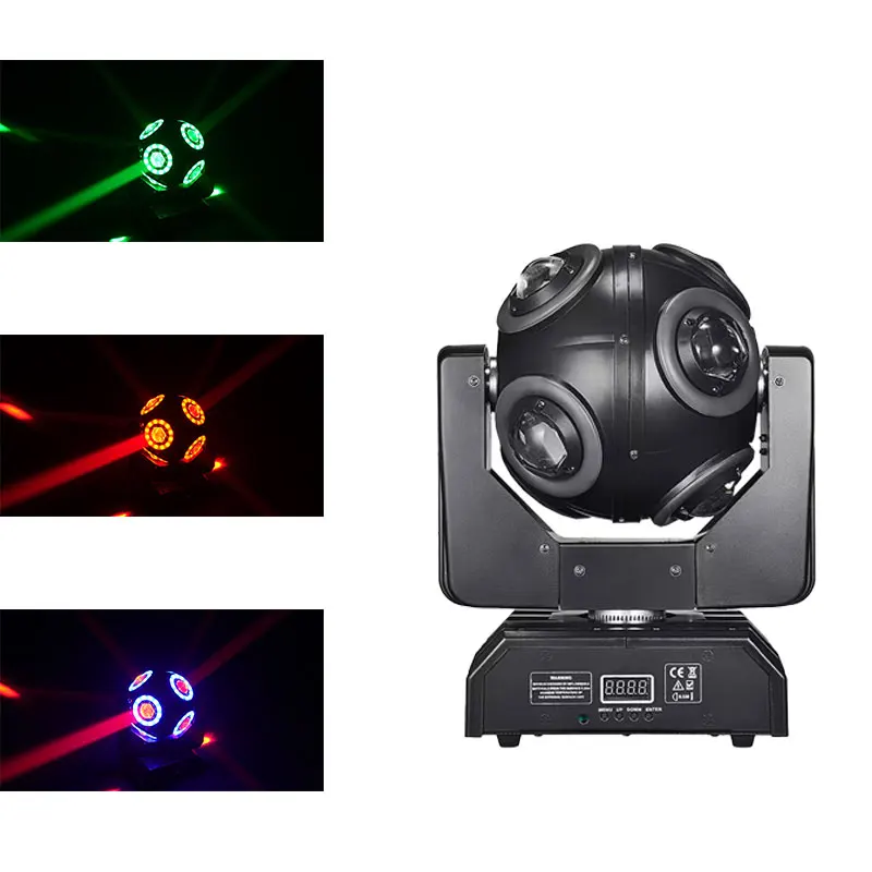 150W RGB Planet Moving Head Stage Light Rotating Beam LED Strip Light For Disco KTV Bar DJ Event Party Lighting