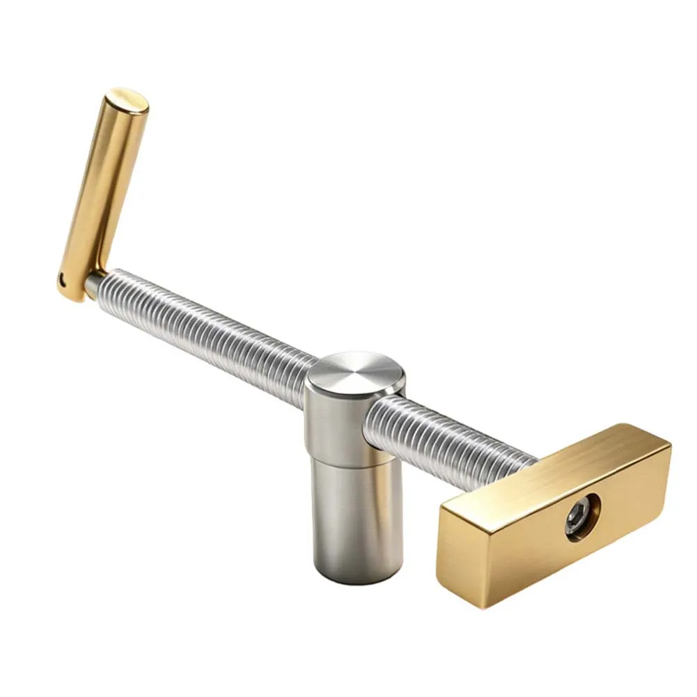 Woodworking Dog Brake Inserts Workbench Fast Fixed Clip Clamp Brass Fixture Vise For 19/20mm Desktop Hole Carpenter Tools