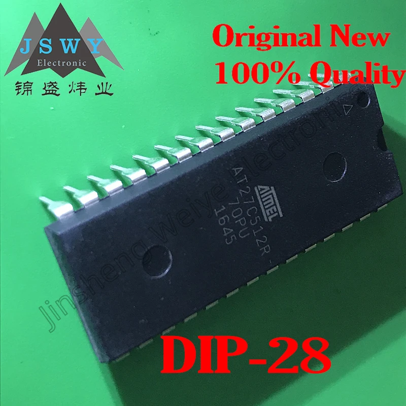 1~3PCS AT27C512R-70PU AT27C512R AT27C512 package DIP28 100% new original stock