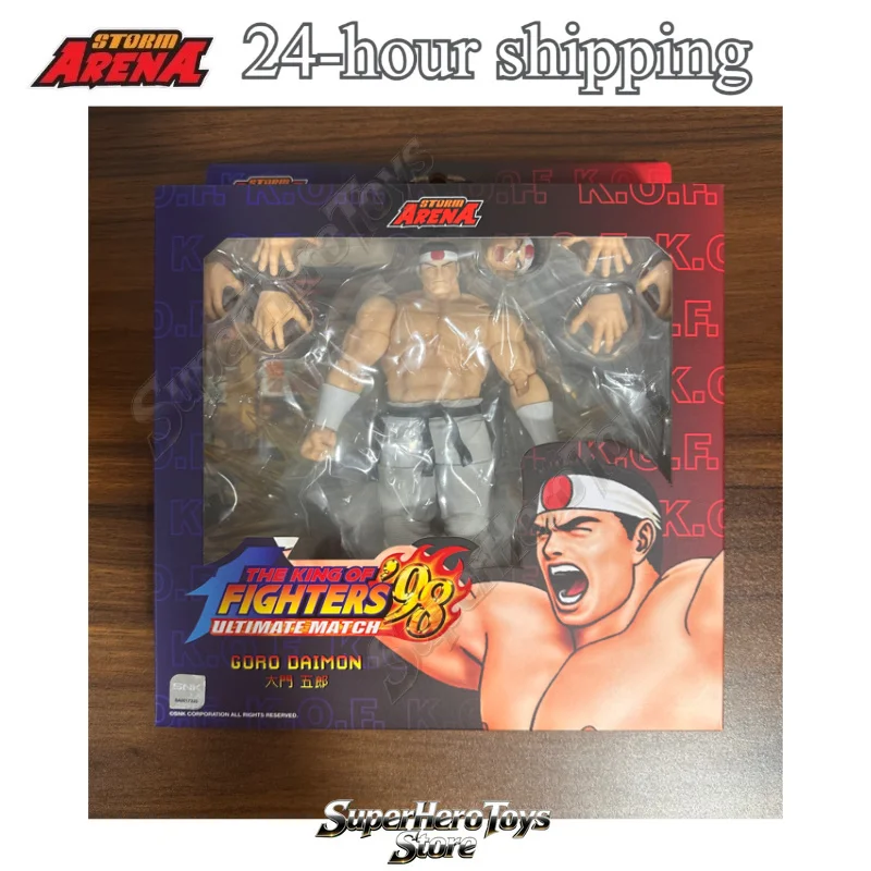 Storm Toys Arena 1/12 Goro Daimon Action Figure - the King of Fighters '98 Ultimate Match Collectible Model Toy Gift with 24-hou