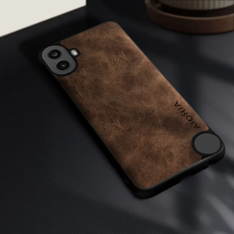 Stylish Case For Nothing CMF Phone 1 2 Pro coque premium durable pu leather cover funda capa