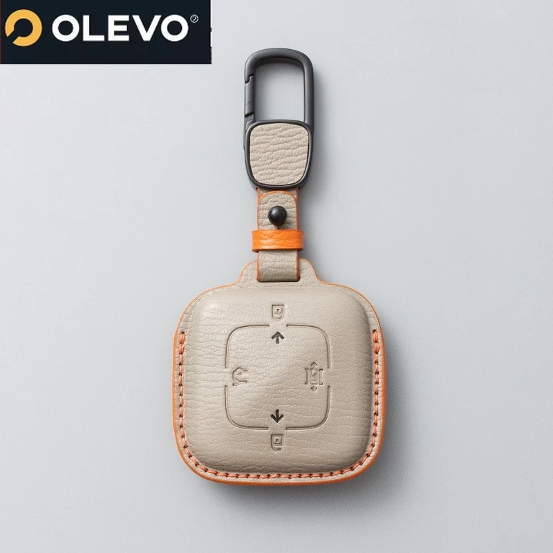High end leather special key set For Zeekr 9X 001 7X 007 X /MIX/007GT Car remote control modification shell key chain