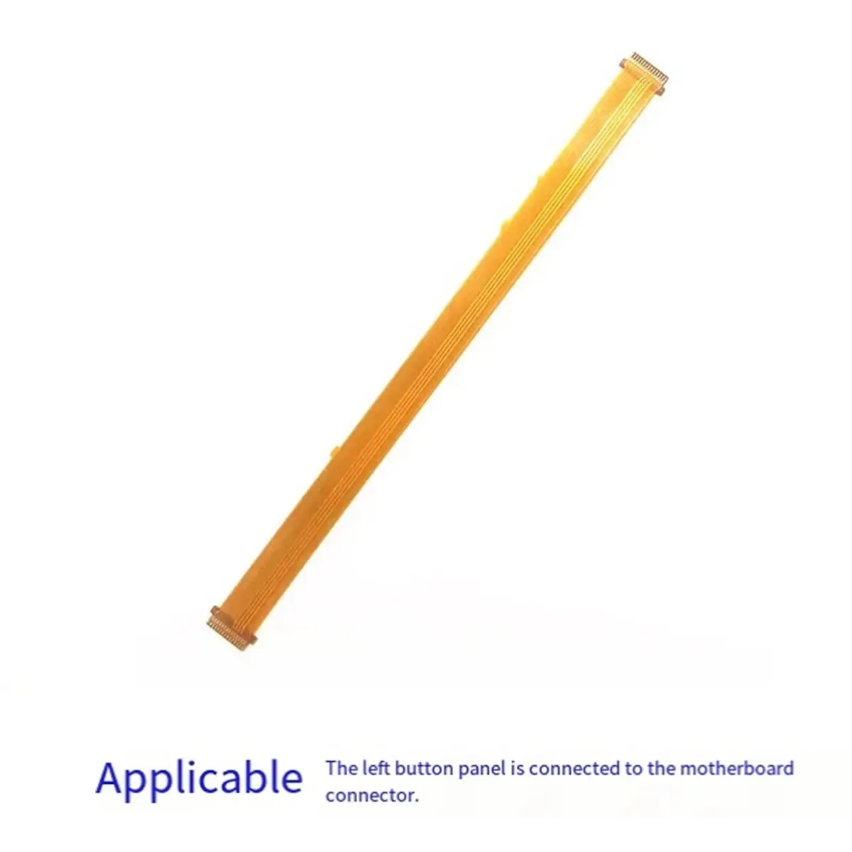 #85E For Nintendo Switch Lite Motherboard Power Connector Cable,Internal Flex Cable Replacement,(Yellow)