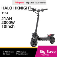 Halo Knight T104 65KM/H Electric Scooter 52V 1000W 21Ah Dual Drive Adult Motorized Scooter 10\