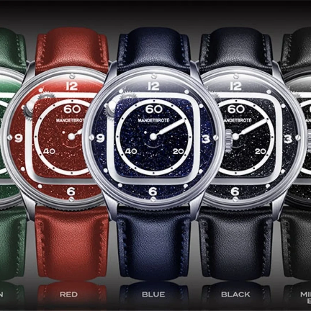 Secret Track II: Evolution and Innovation of Mechanical Time Track Mechanical Watch Dome Sapphire Miyota 9015 High Quality Calfs