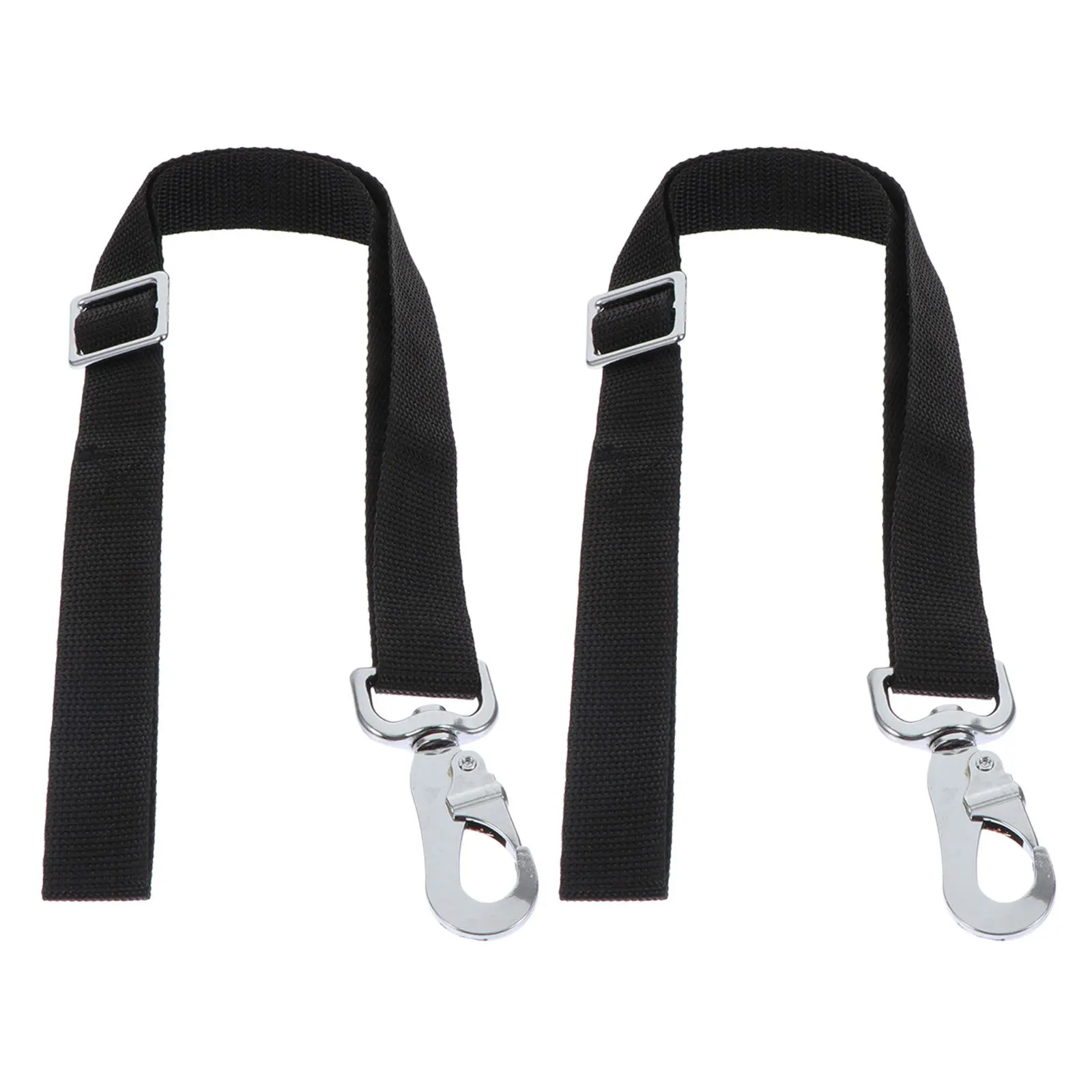 2 قطعة قابل للتعديل النايلون حزام ثابت دلو حبل معلق حقيبة التغذية حبل مستقرة في الهواء الطلق مزرعة دلو حامل