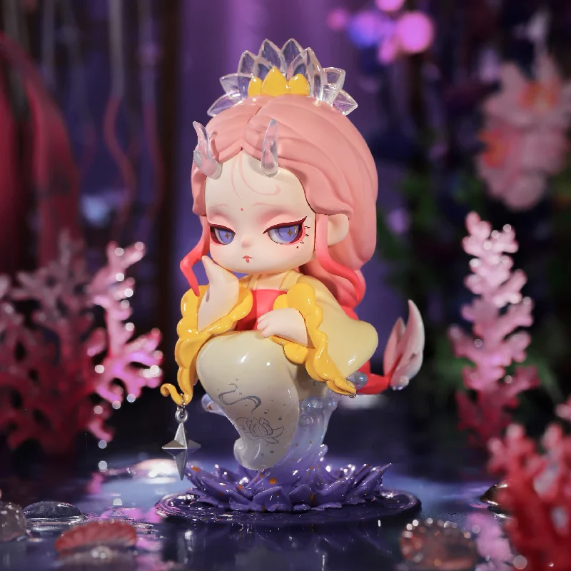 

Коллекционная фигурка в китайском стиле: модная игрушка-сюрприз в закрытой упаковке, украшение для рабочего стола и комнаты, подарок