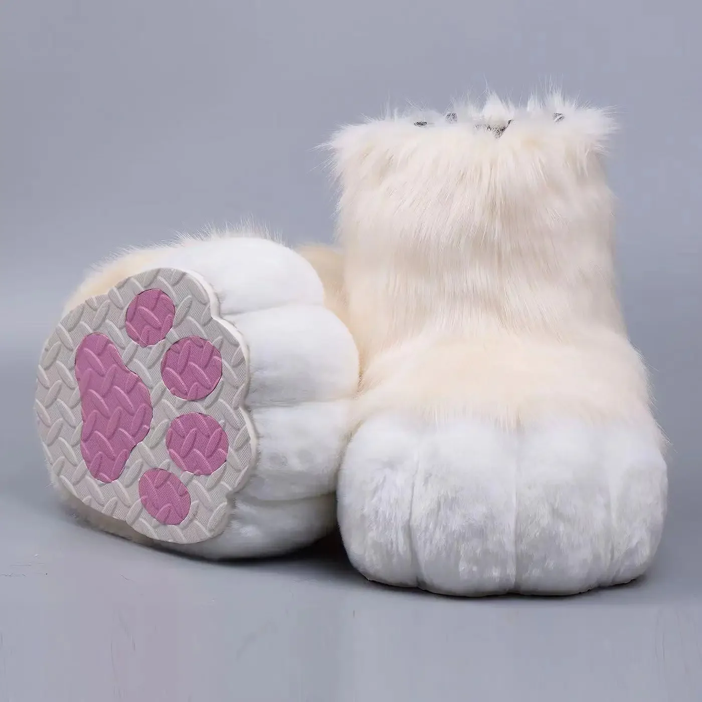 

Animal claws Japanese furry outdoor feet two-dimensional beast shoes half full color shoes fursuit