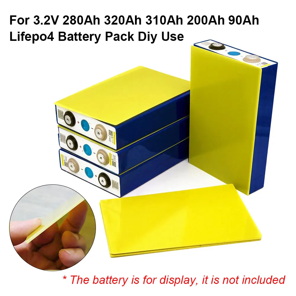 Imagem -05 - Placa de Isolamento Epóxi Placa Isoladora Faça Você Mesmo Bateria Pack 3.2v 280ah 320ah 310ah 90ah 12.8v 3240 203x172x05 mm