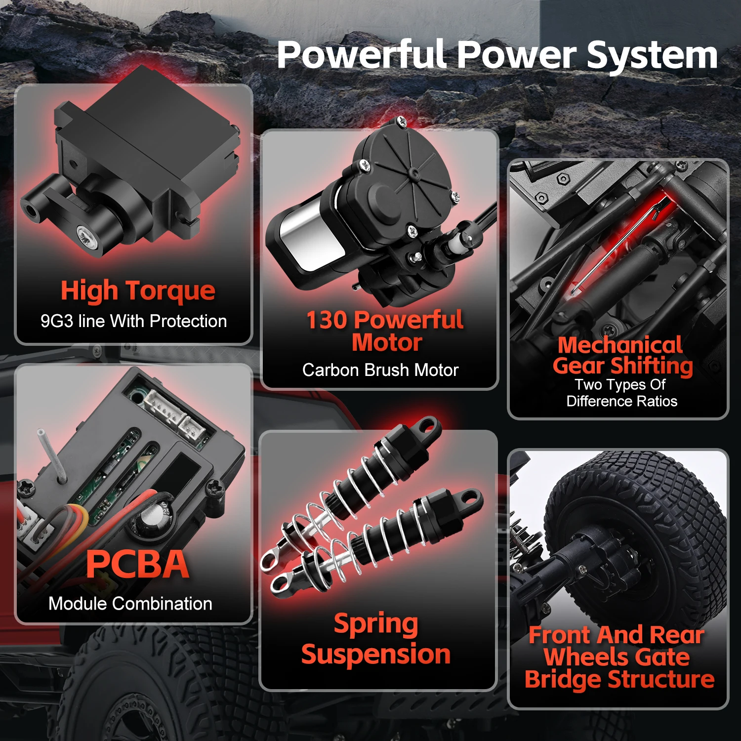 WLtoys 184023 1/18 プロ仕様RCカー オフロード 4x4 メカニカルギアシフト 低速・高速切替 クライミングカー おもちゃ