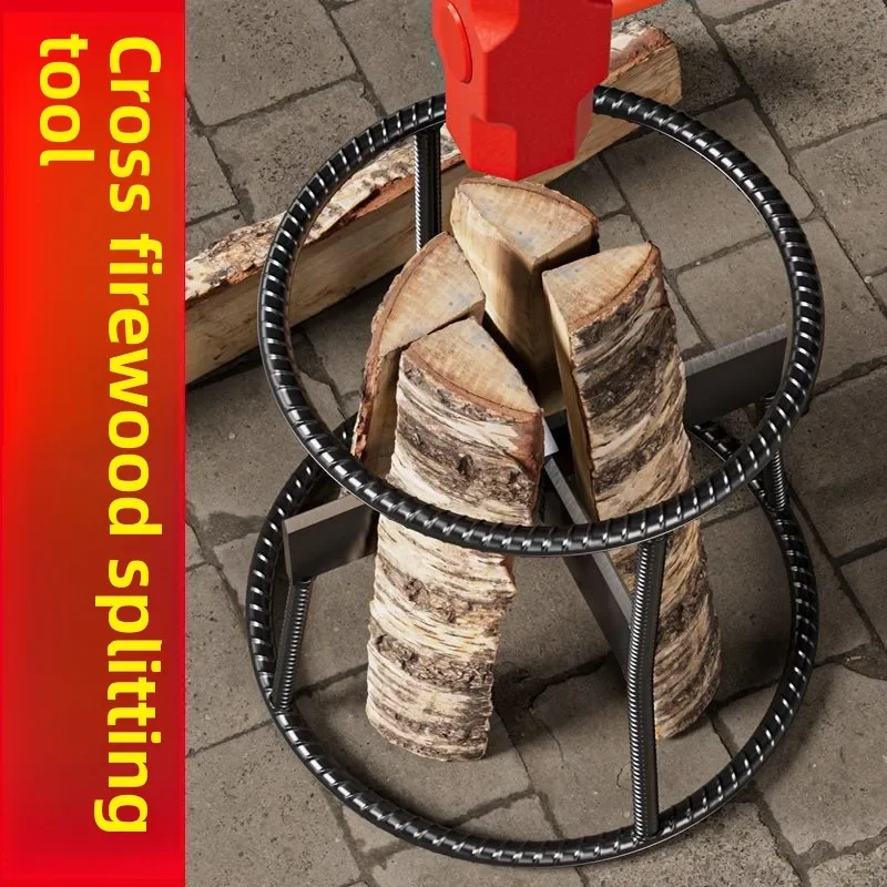 

Broken Wood Cross Firewood Knife Special Tool Good Tool for Splitting Firewood Outdoor Firewood Outdoor Manual Safe for Chopping