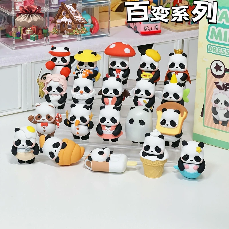 

Genuine PandaRoll Fat Baby Minimum Versatile Series Blind Box Mystery Box Cute Mini Grain Trendy Play Girl Birthday Desktop Gift