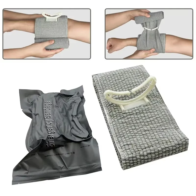 

Медицинский комплект для травм, израильская повязка, 4/6 дюйма, аварийная безопасность, защита для кемпинга, пешего туризма, первая помощь на ранах