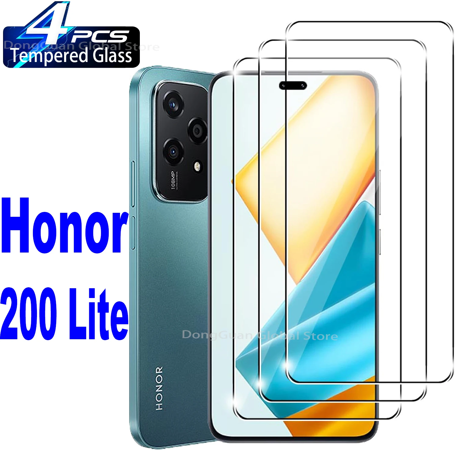 

For Honor 200 Lite Tempered Glass Screen Protector Glass Film