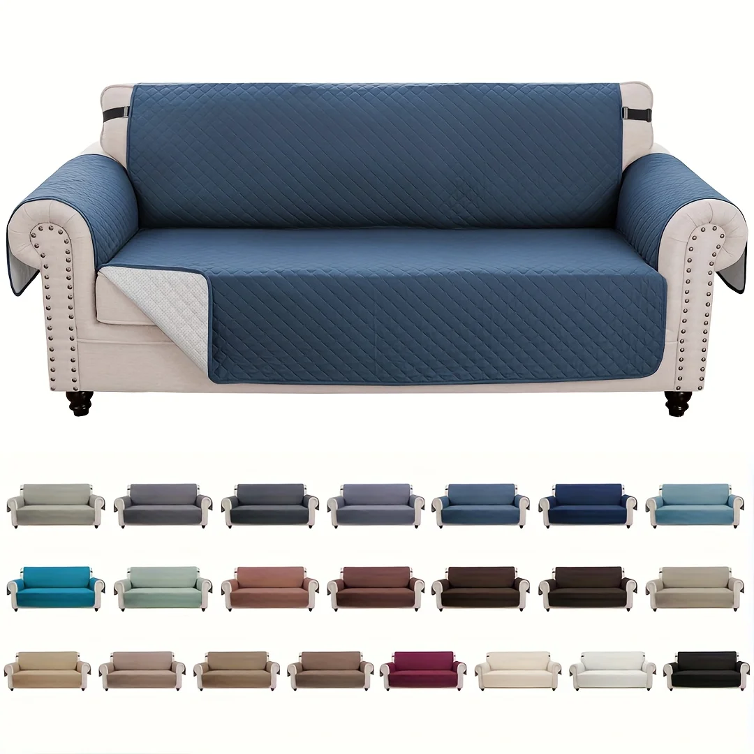1 housse de canapé résistante aux animaux domestiques, adaptée aux canapés 1/2/3/4 places, conviviale pour les animaux domestiques, coussin facile à nettoyer
