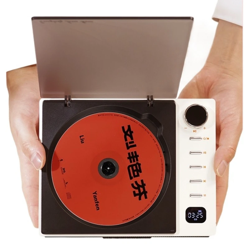 

Audiophile grade S-CD player retro music disc album bluetooth speaker player