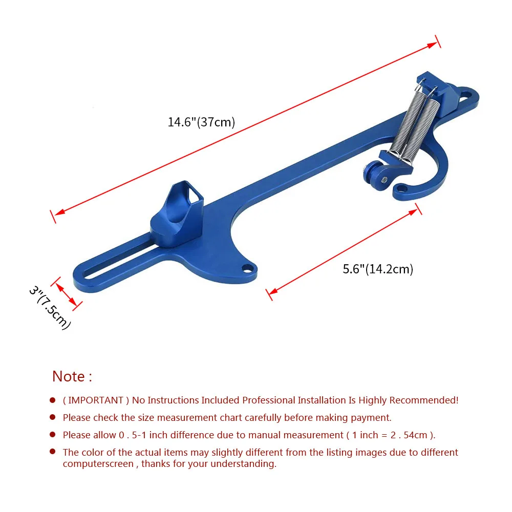 Billet Aluminum Throttle Cable Carb Bracket for Holley 4150 4160 Series for Ford Throttle Bracket Billet Adjustable Aluminum