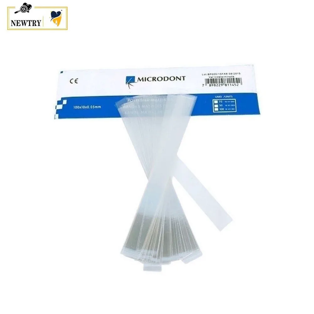 

Оптовые стоматологические полиэстеровые матричные ленты MICRODONT: гибкие тонкие проксимальные матричные пленки для реставрации, формовочные расходные материалы, коробки 3/10/20 штук