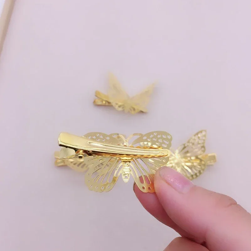 Akiko-tocado de Cosplay Yosano, horquilla de mariposa, pinza para el pelo, accesorios de disfraz de Carnaval de Halloween