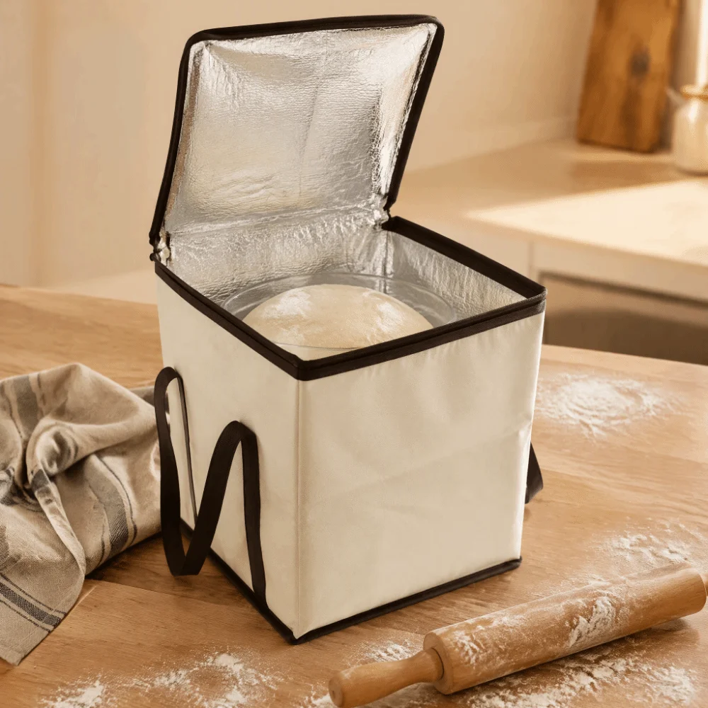 3 Gear Temperature Control Dough Proofer 30L Capacity Portable Dough Warming Box Foldable Constant Temperature