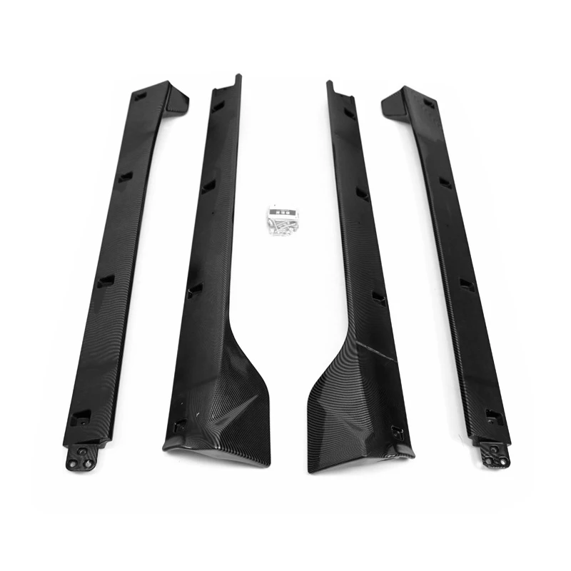 Car Body Kits for Tesla Model 3 2017-2021 Carbon Fiber Side Panel Bumper 100% Fitment Side Skirts Fender