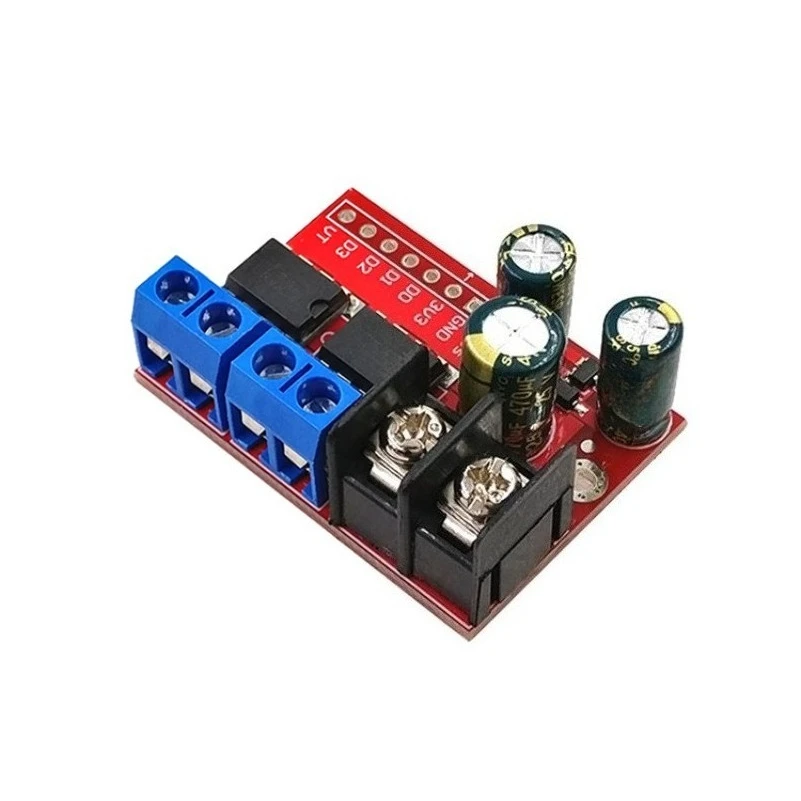 FOR 5A Dual DC Motor Drive Module, Remote Control, Forward and Reverse PWM Speed Regulation Dual H Bridge Ultra L298N 5AD