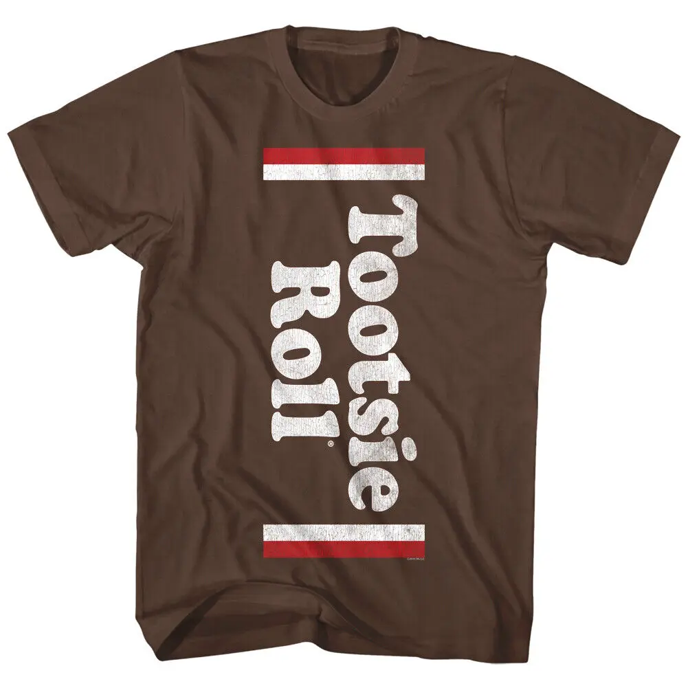 Tootsie Roll Chocolate Wrapper Men's T Shirt Costume Candy Taffy Iconic Funny