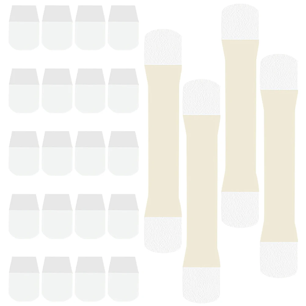 

4 шт. резиновая лента для подтяжки шеи, наклейка для подтяжки кожи шеи, без боли, нагрузки, хорошая эластичность, легко носить с собой, лента для подтяжки кожи