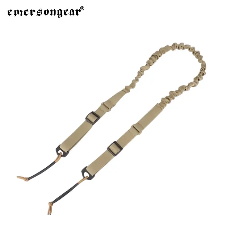 Emersongear Tactical Equipment Adjustable Tactical Gun Rifle Sling 2 Points Bungee Rifle Gun Sling Strap With Hook