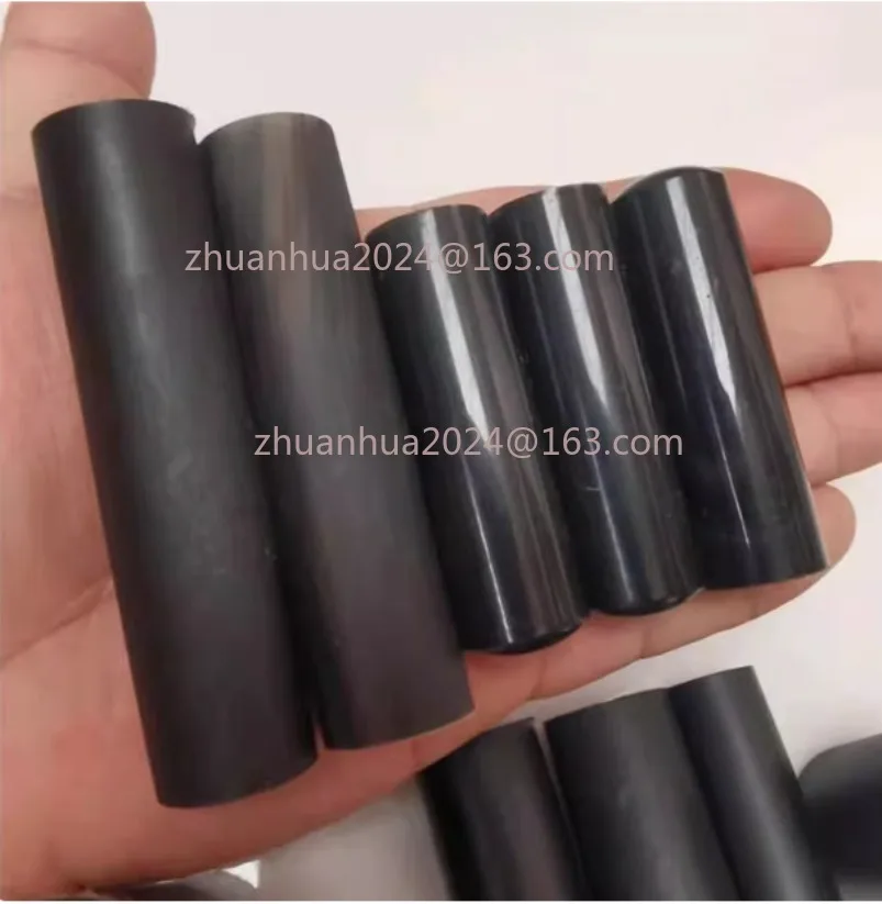 1pc Natural Water Buffalo Horn Rod Roll Cylinder Dowels Crafts DIY