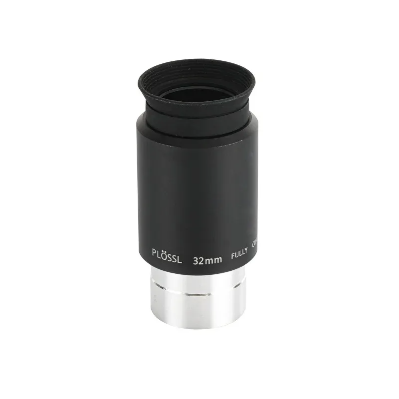 Plossl 32mm Eyepiece + Purple Filter 1.25'' Telescope Kit Wide Field Astronomy Lens for Moon Galaxy Nebula Viewing